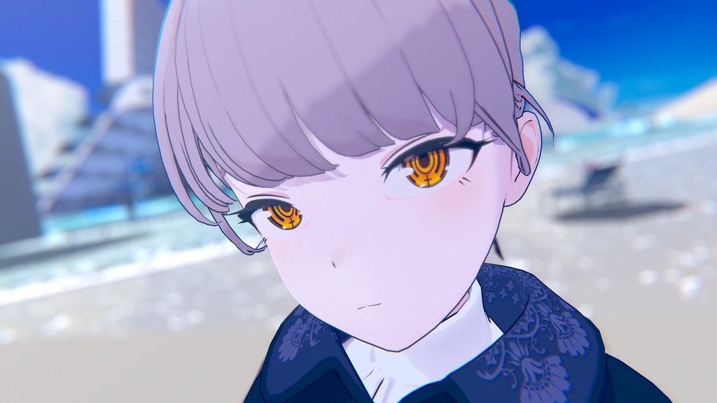 【13アバター対応】D2 Eye Texture