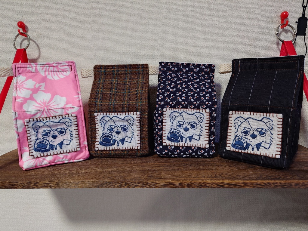 くまつださんのミルクボックスポーチ