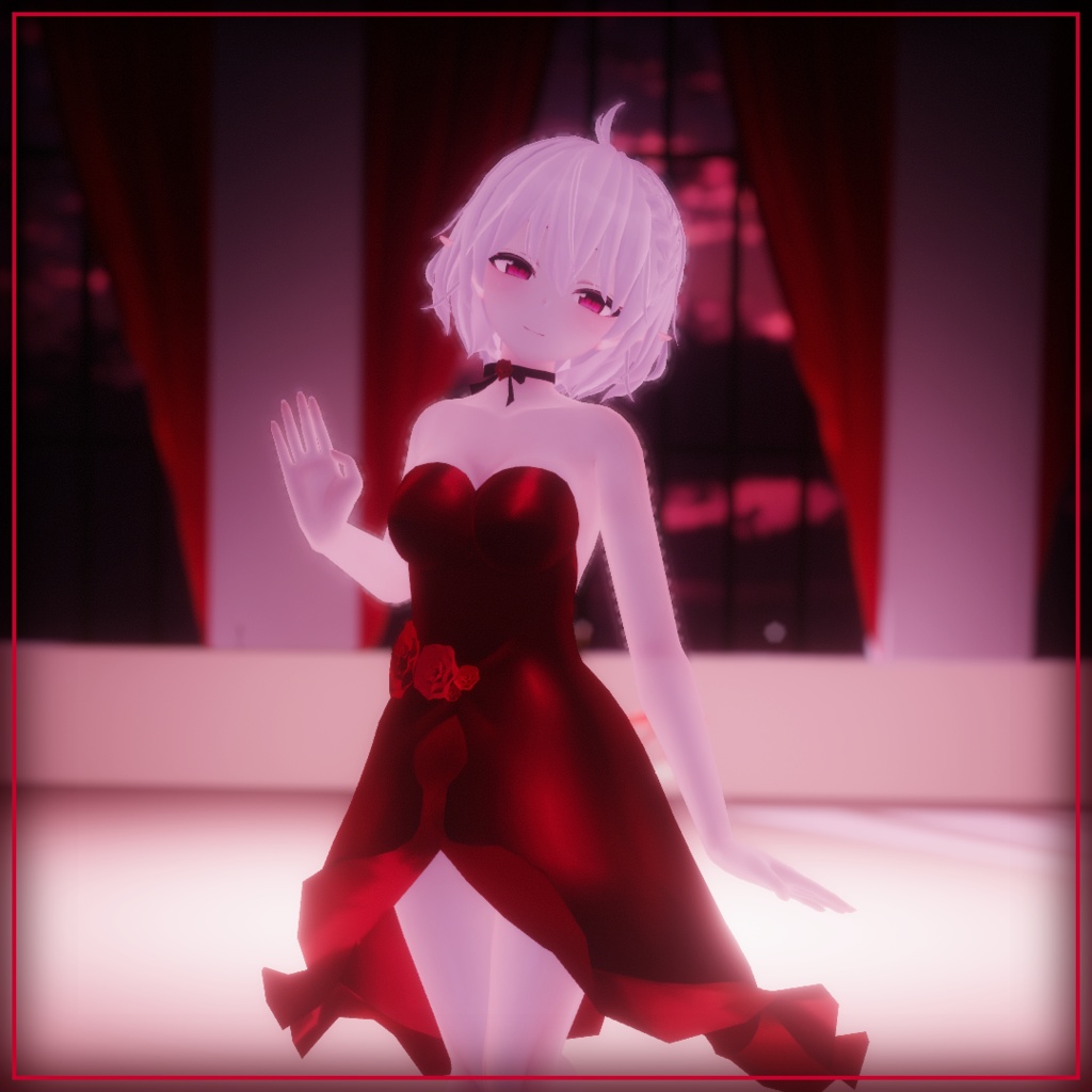 5アバター対応, カミラの歓喜, 赤いドレス(Carmilla's Dress, The Red dress)