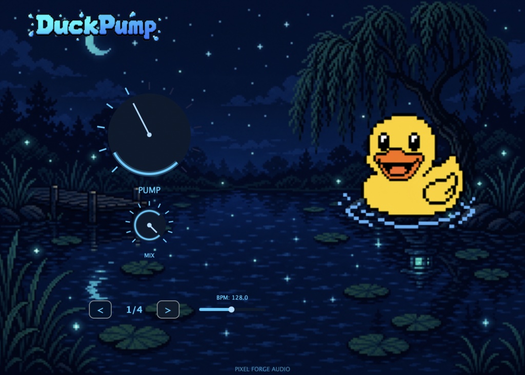 【サイドチェインプラグイン】DuckPump - Sidechain Pumping Plugin