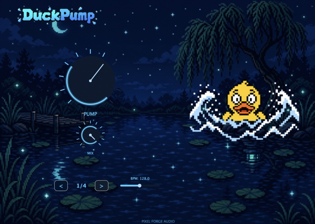 【サイドチェインプラグイン】DuckPump - Sidechain Pumping Plugin