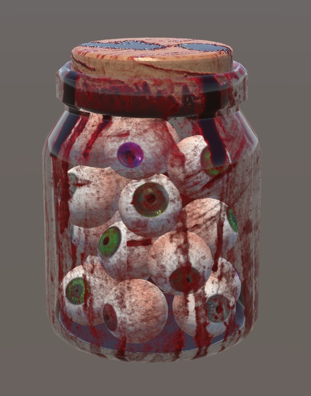 瓶詰めの眼球（眼球の個別データあり）