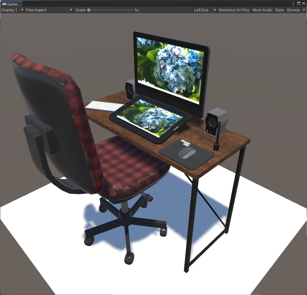 【3Dモデル】絵描きの作業環境一式
