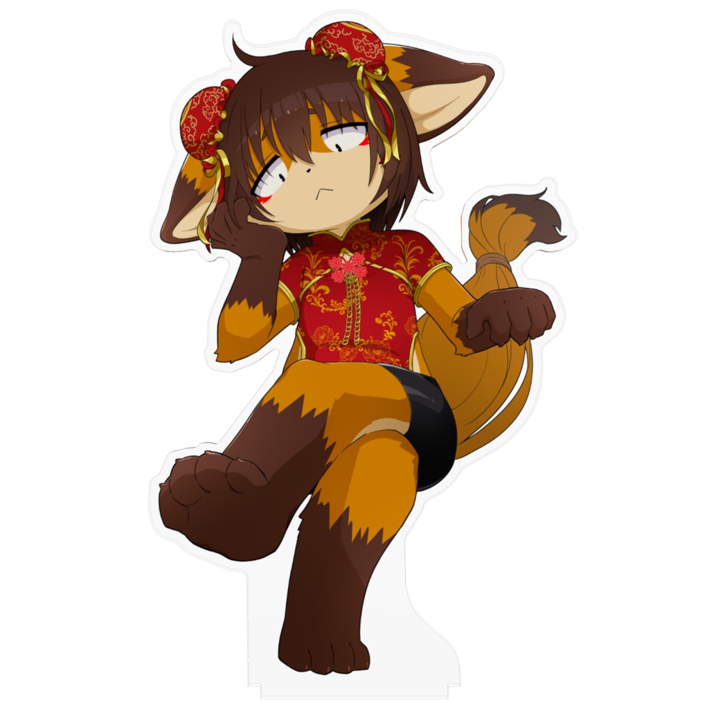 ミニなこちゃんアクリルフィギュア(絵:こなざらめ)