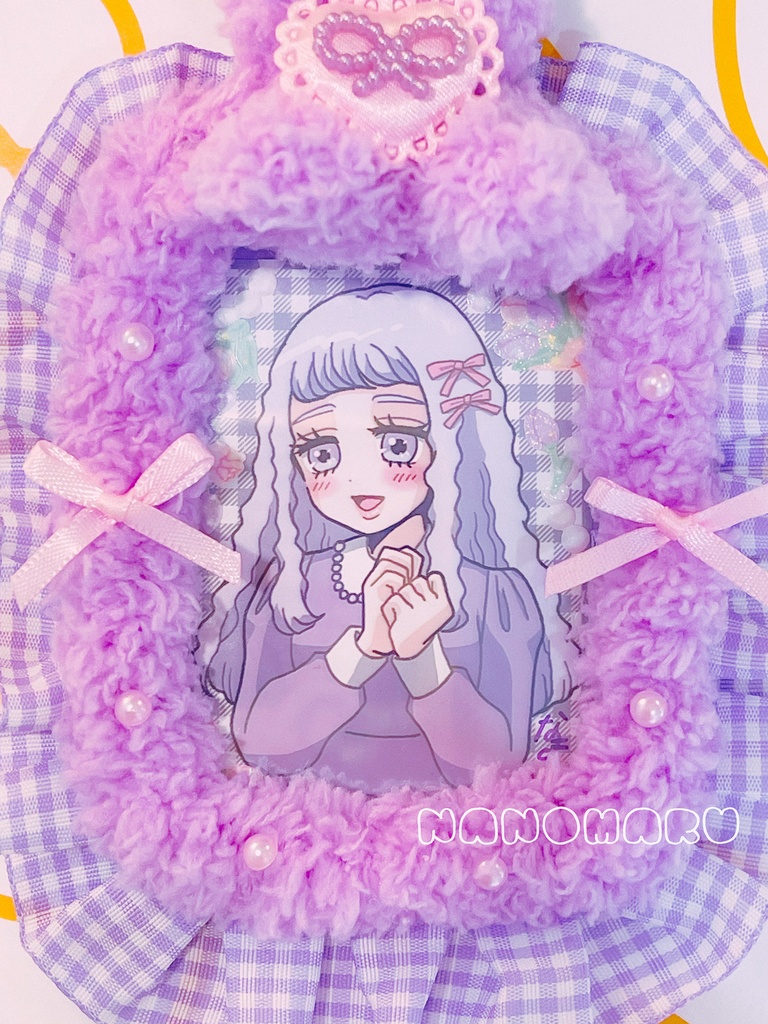 るりナースの患者ぬい#001|一点物モールドールフレーム作品(9周年記念)