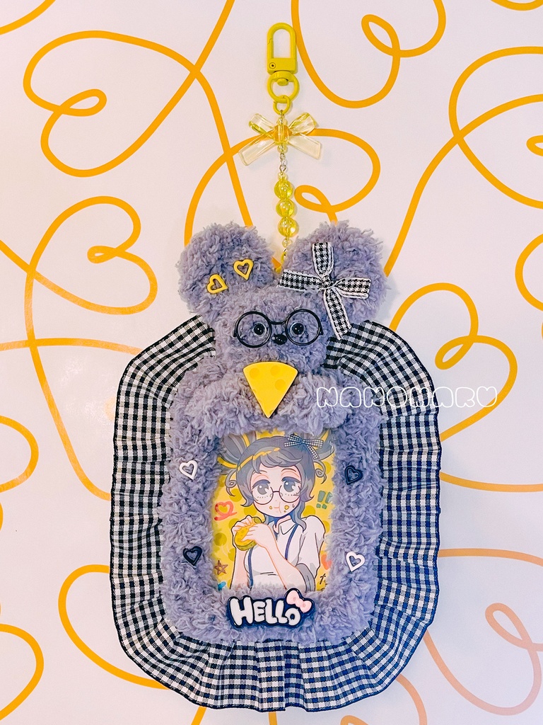 るりナースの患者ぬい#002｜一点物モールドールフレーム作品（9周年記念）