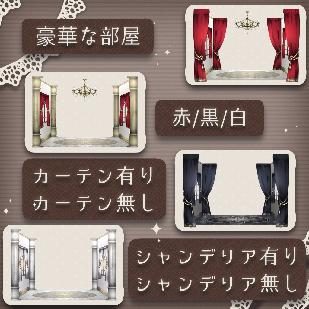 ヴィネット風フレーム素材【お試し有】