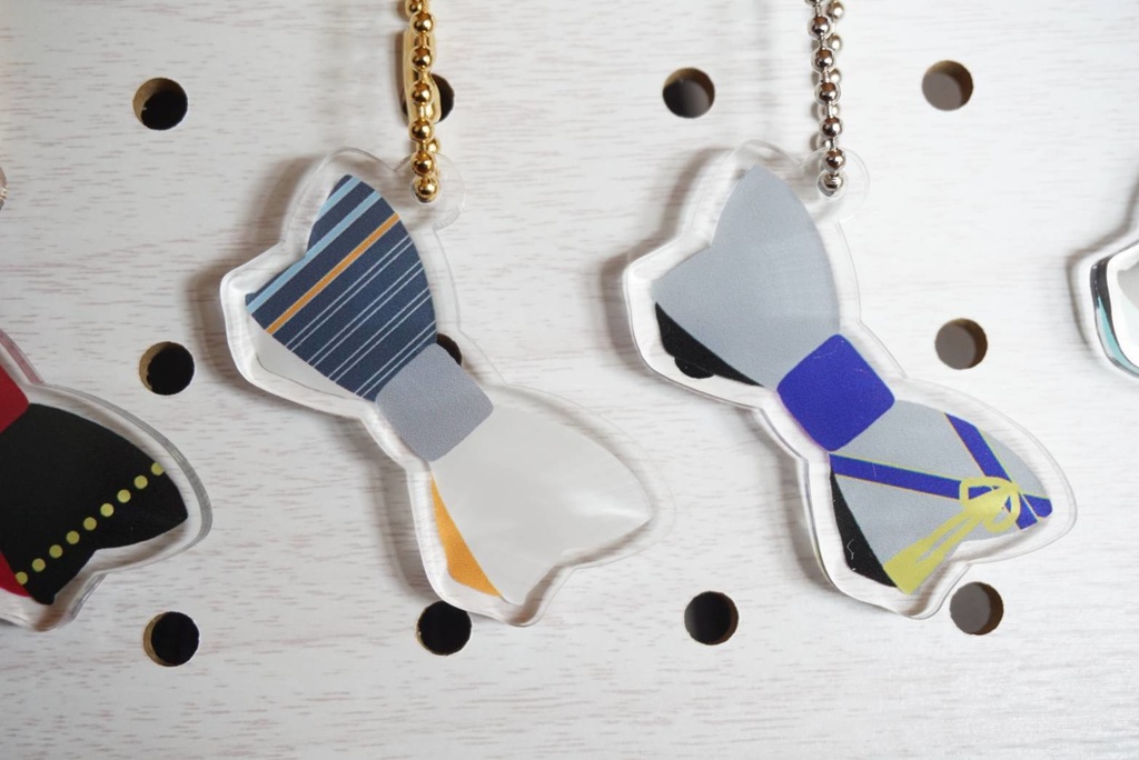 【送料込】とうらぶイメージリボンアクキー