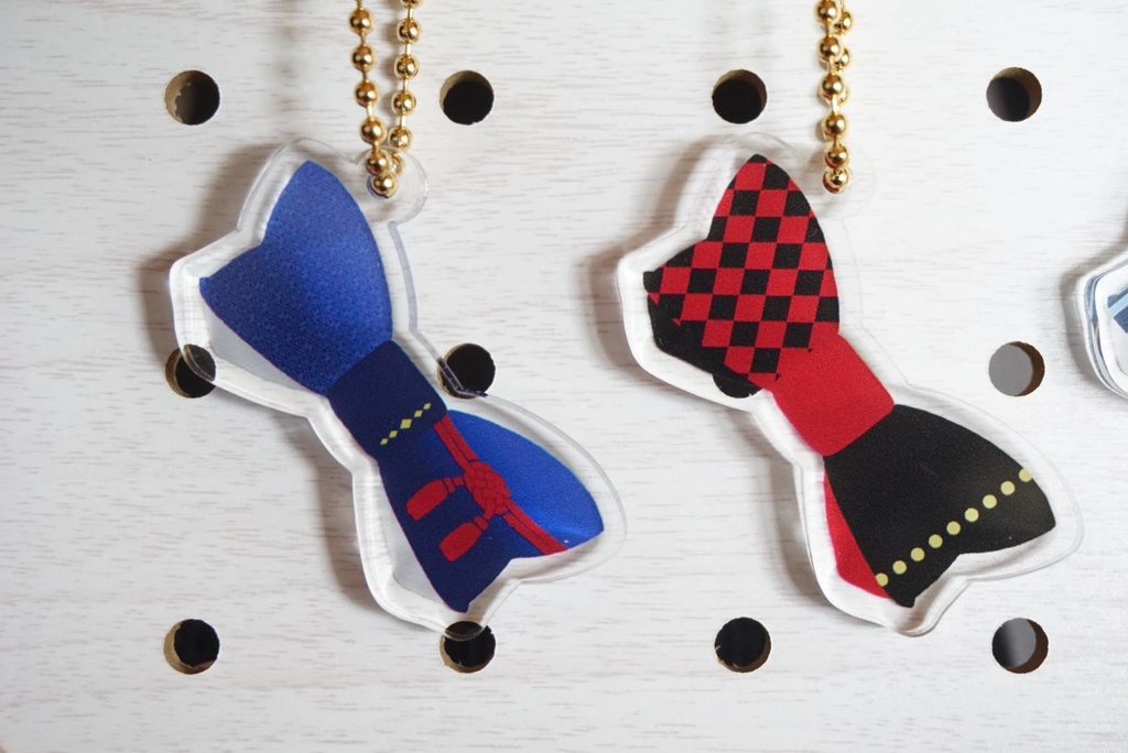 【送料込】とうらぶイメージリボンアクキー