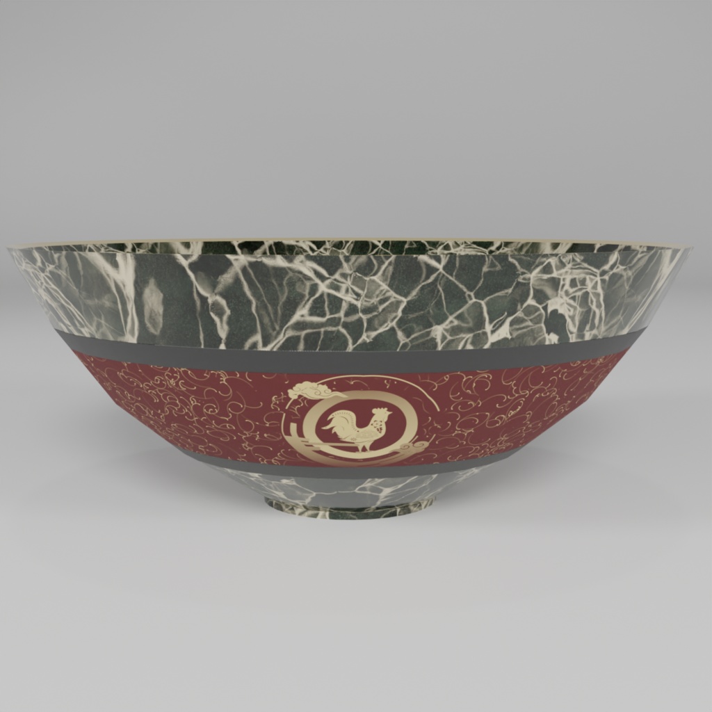 Chinese zodiac bowls