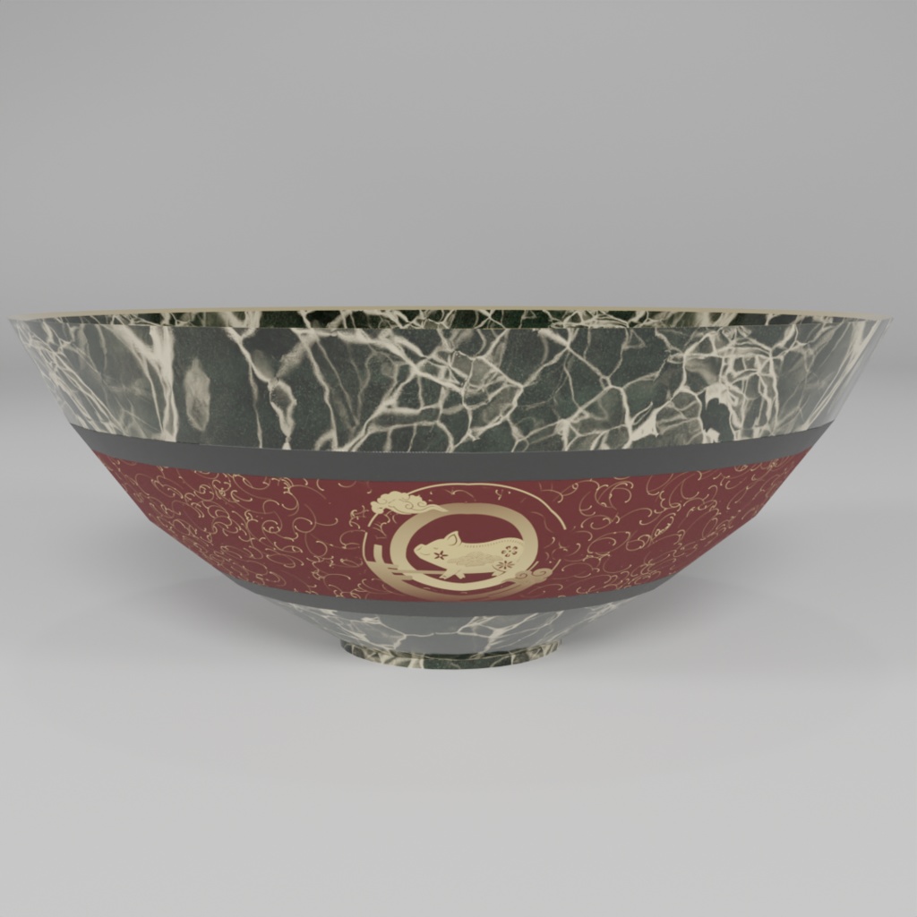 Chinese zodiac bowls