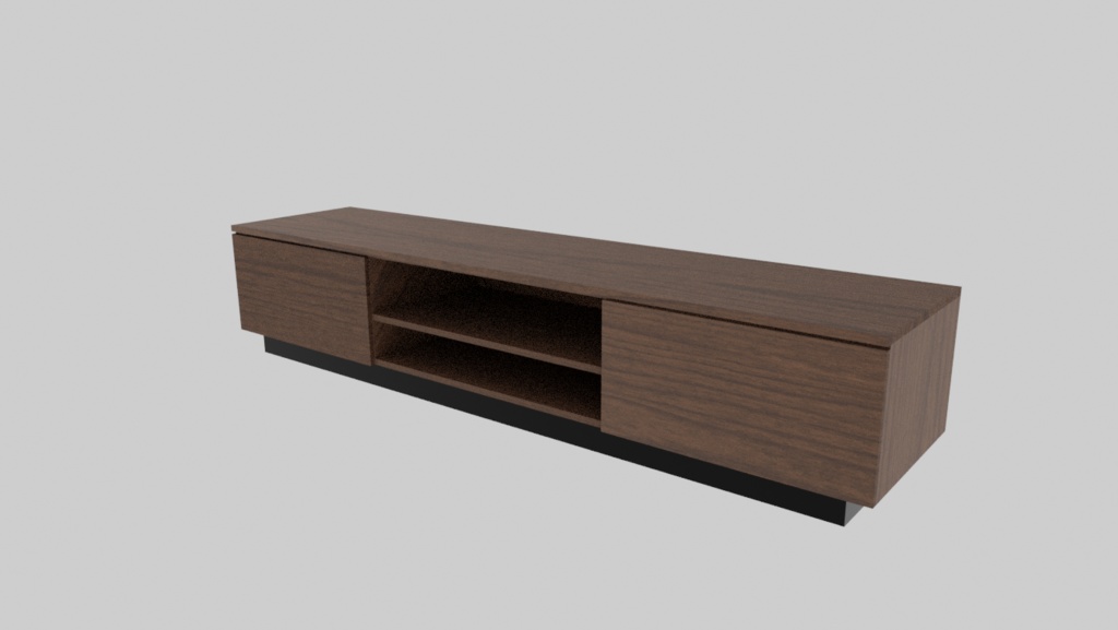 3DCG　TV台