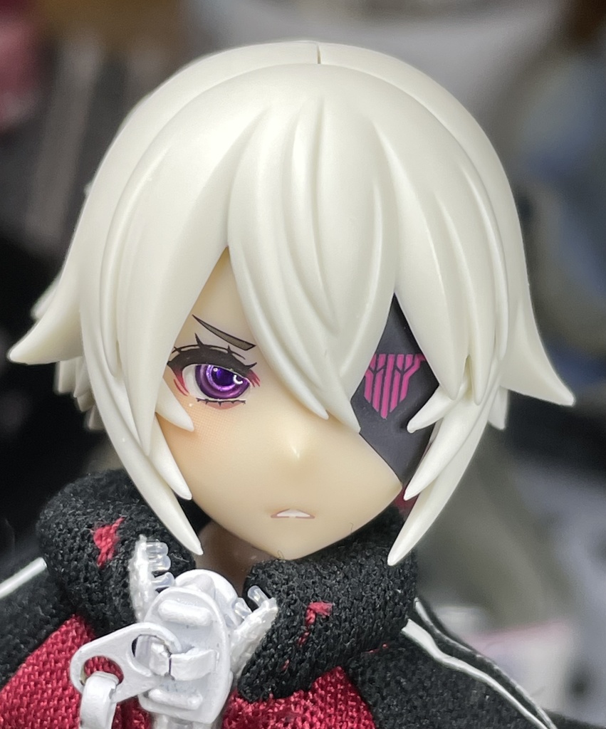2.3mm虹彩 紫 (片目のみ)