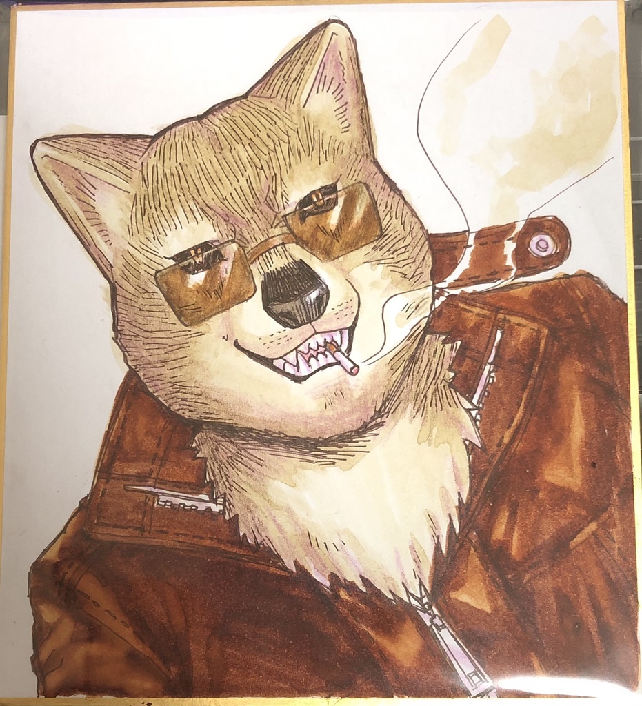 【ミニ色紙】足穂