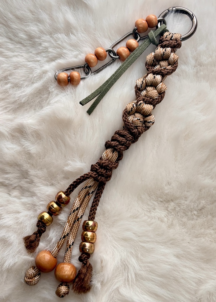 【グッズ】肉球キーホルダー（アースカラー）