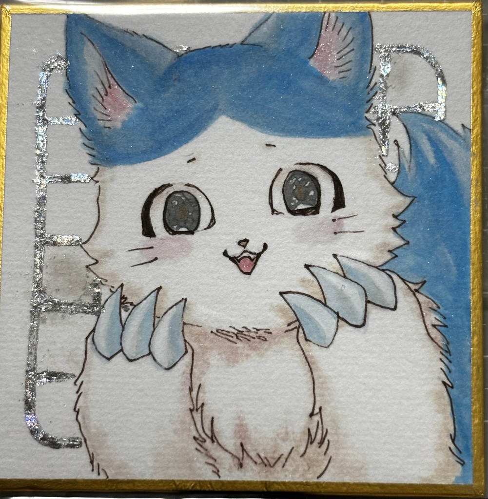 【手描き豆色紙】デカワレ/ちいかわ