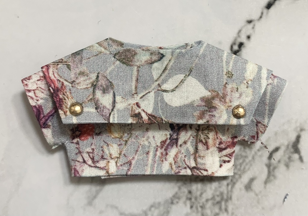 【10cmぬい服】リボンカラー