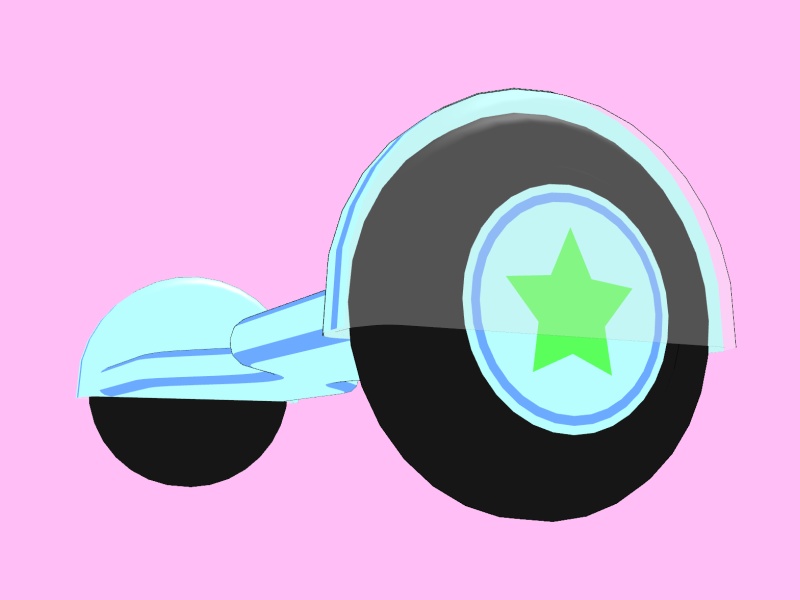 【無料】ミニセグウェイ MMDモデル