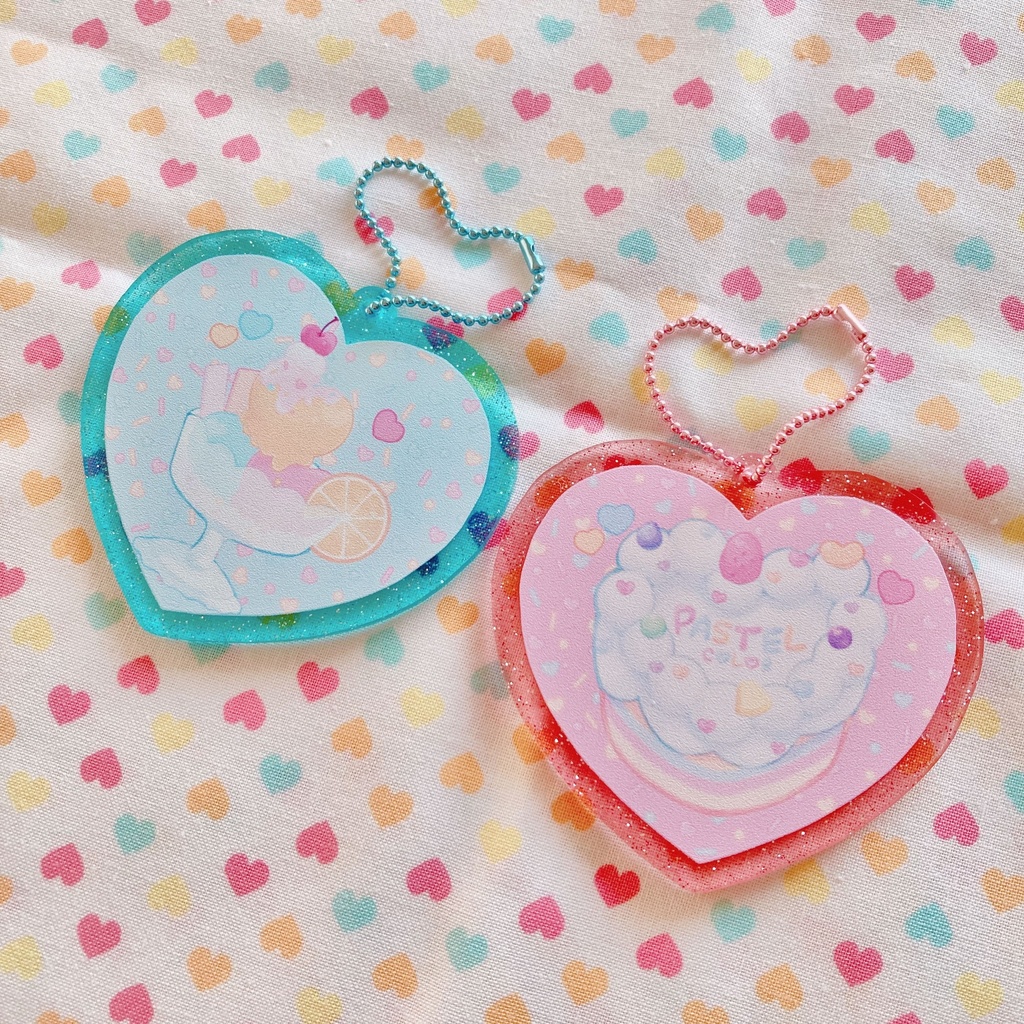 Pastel Color Sweets🩷🩵アクリルキーホルダー