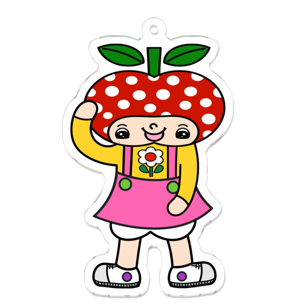 水玉リンゴちゃん こんちは!