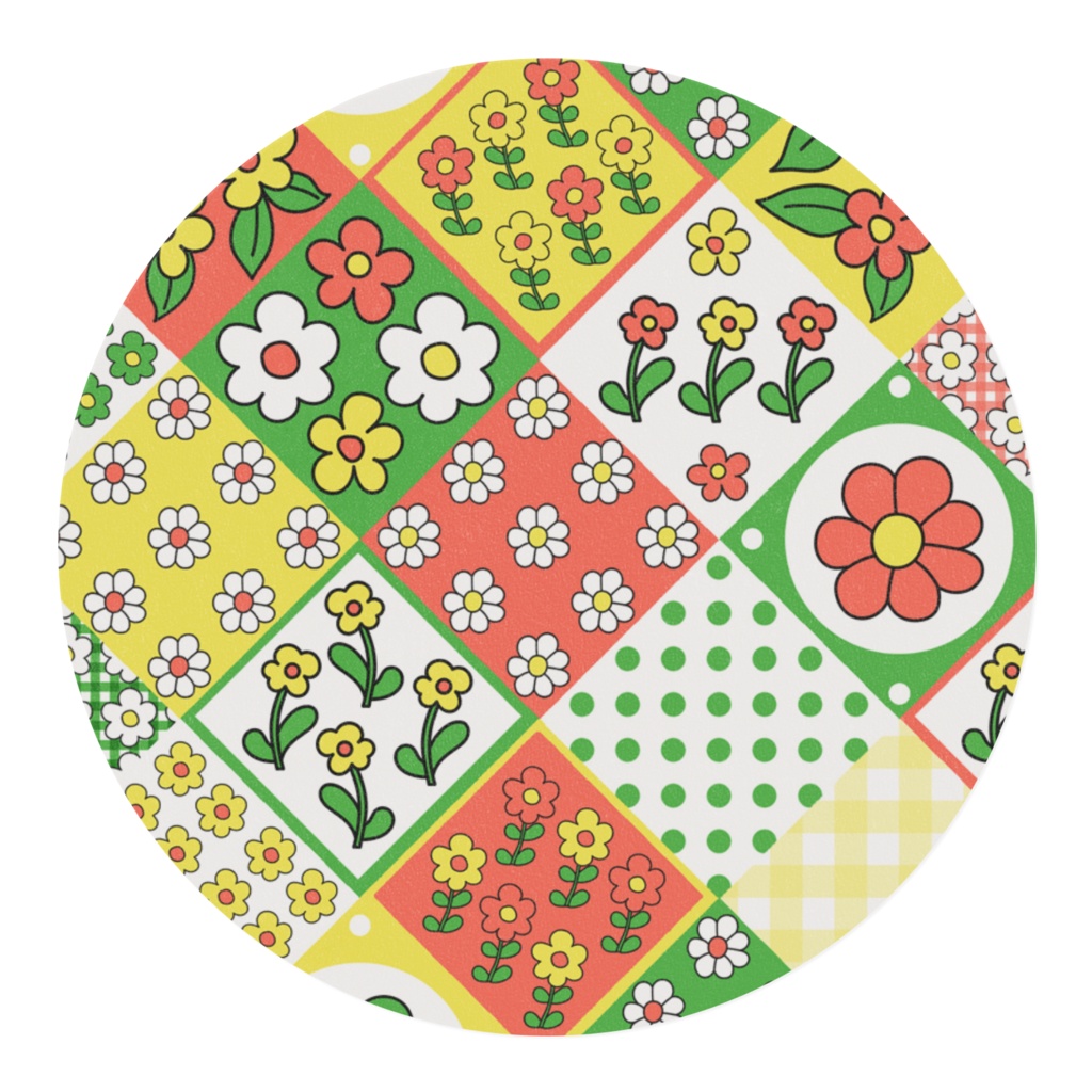 ひし形フラワー