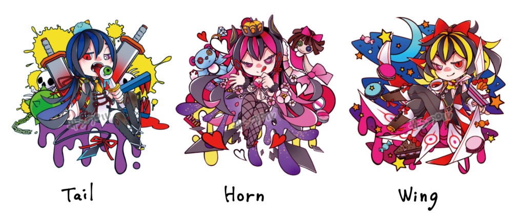 Evil brothers! ステッカー