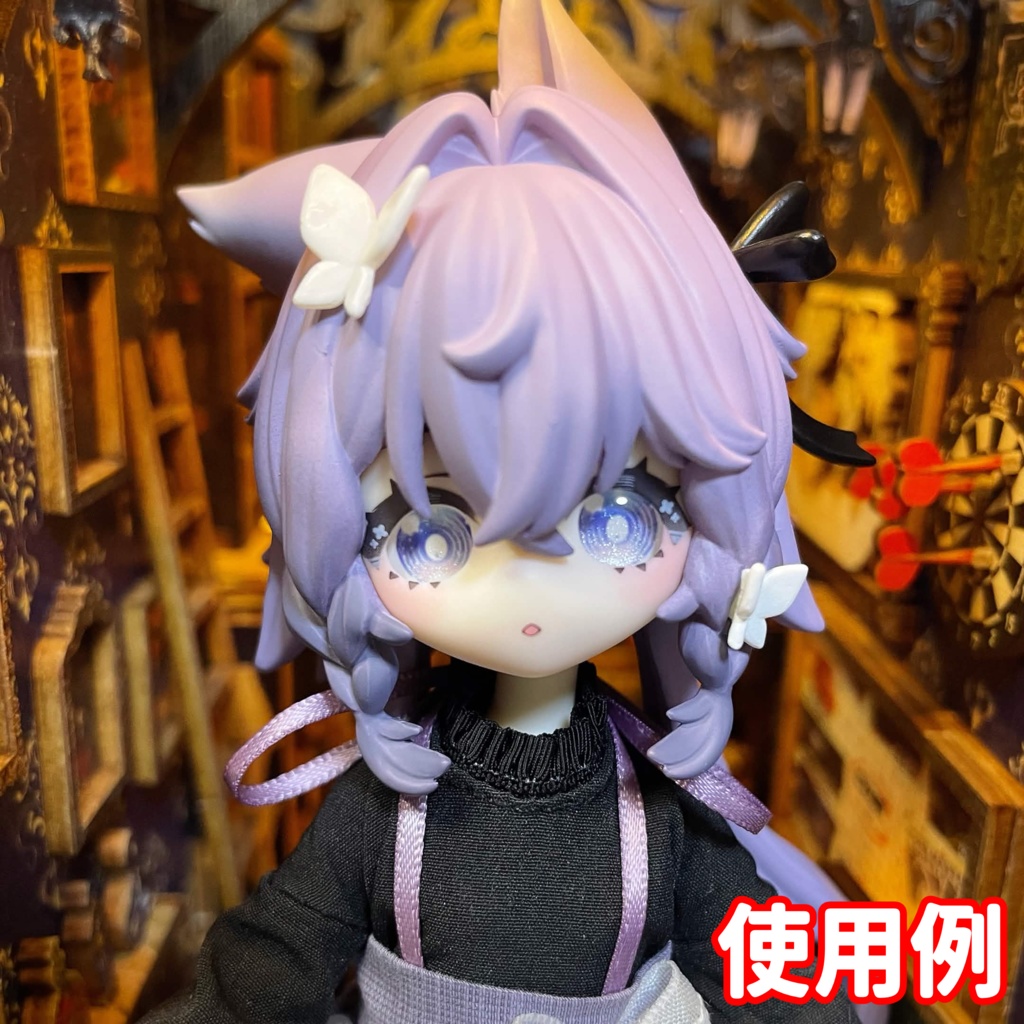 【8mmカボションアイ】クリアオービット