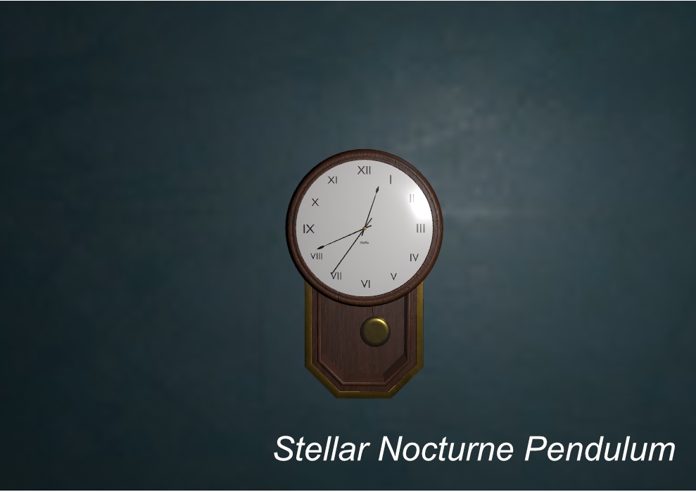 Stellar Nocturne Pendulum [Pendulum Clock]