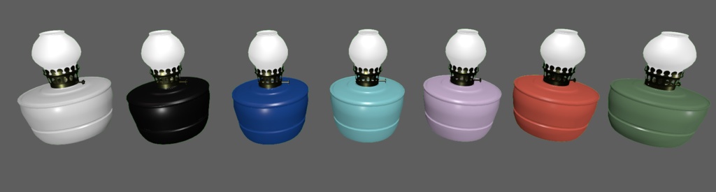 Milky Kelly Lamp -7 Color-