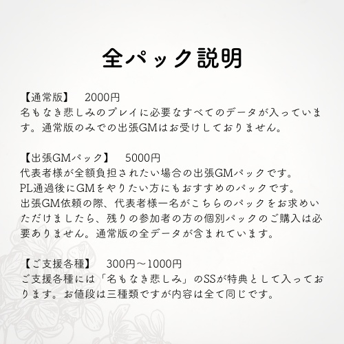 マーダーミステリー【名もなき悲しみ】