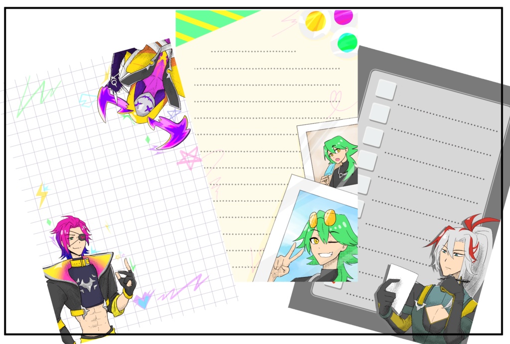 HEART STEELメモ帳