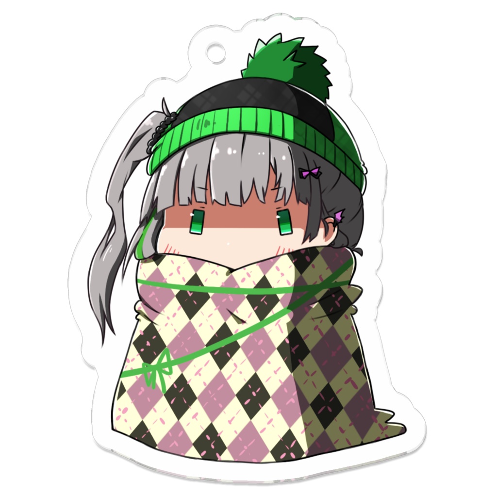 愛守ノユリ アクリルキーホルダー デザインB