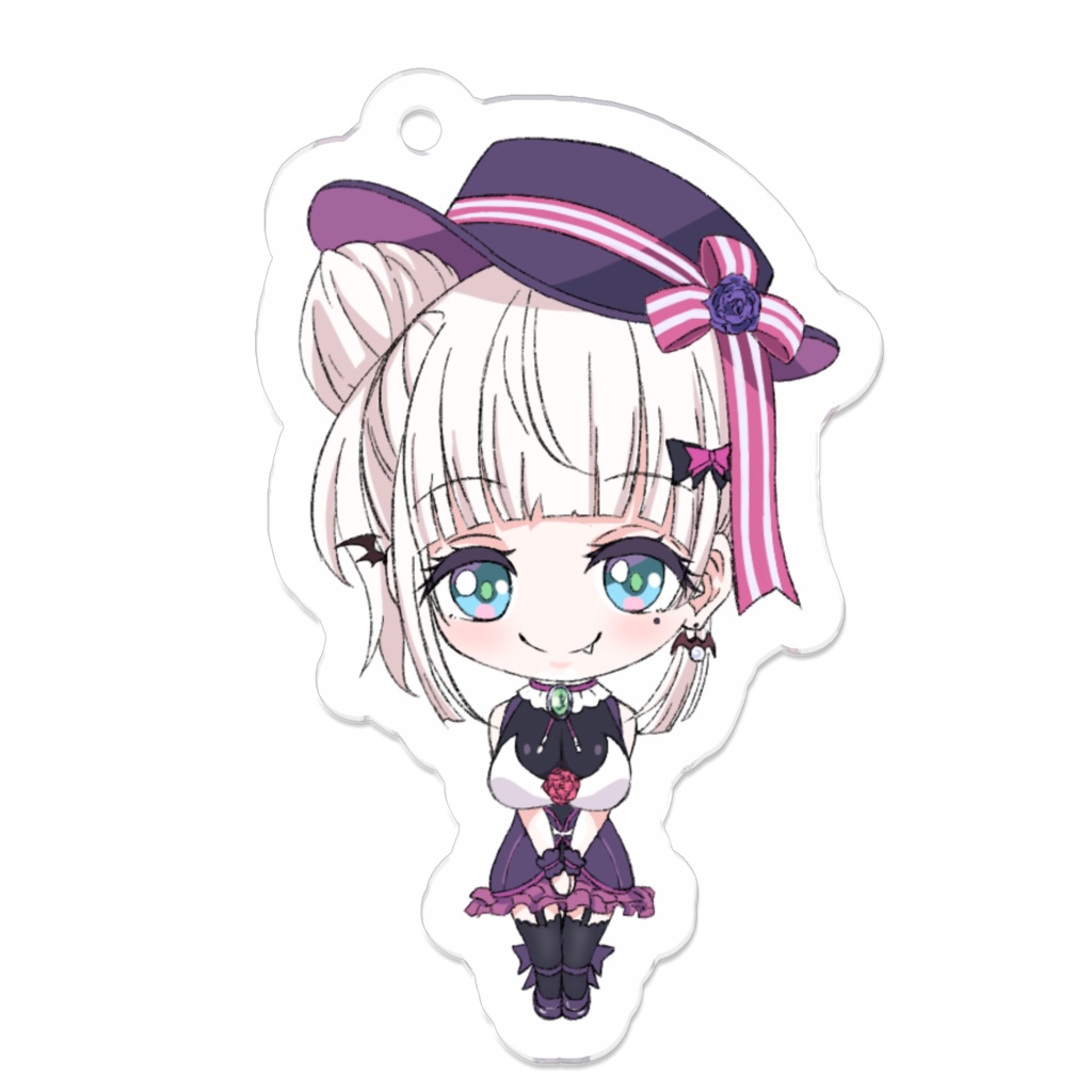 愛守ノユリ アクリルキーホルダー デザインC