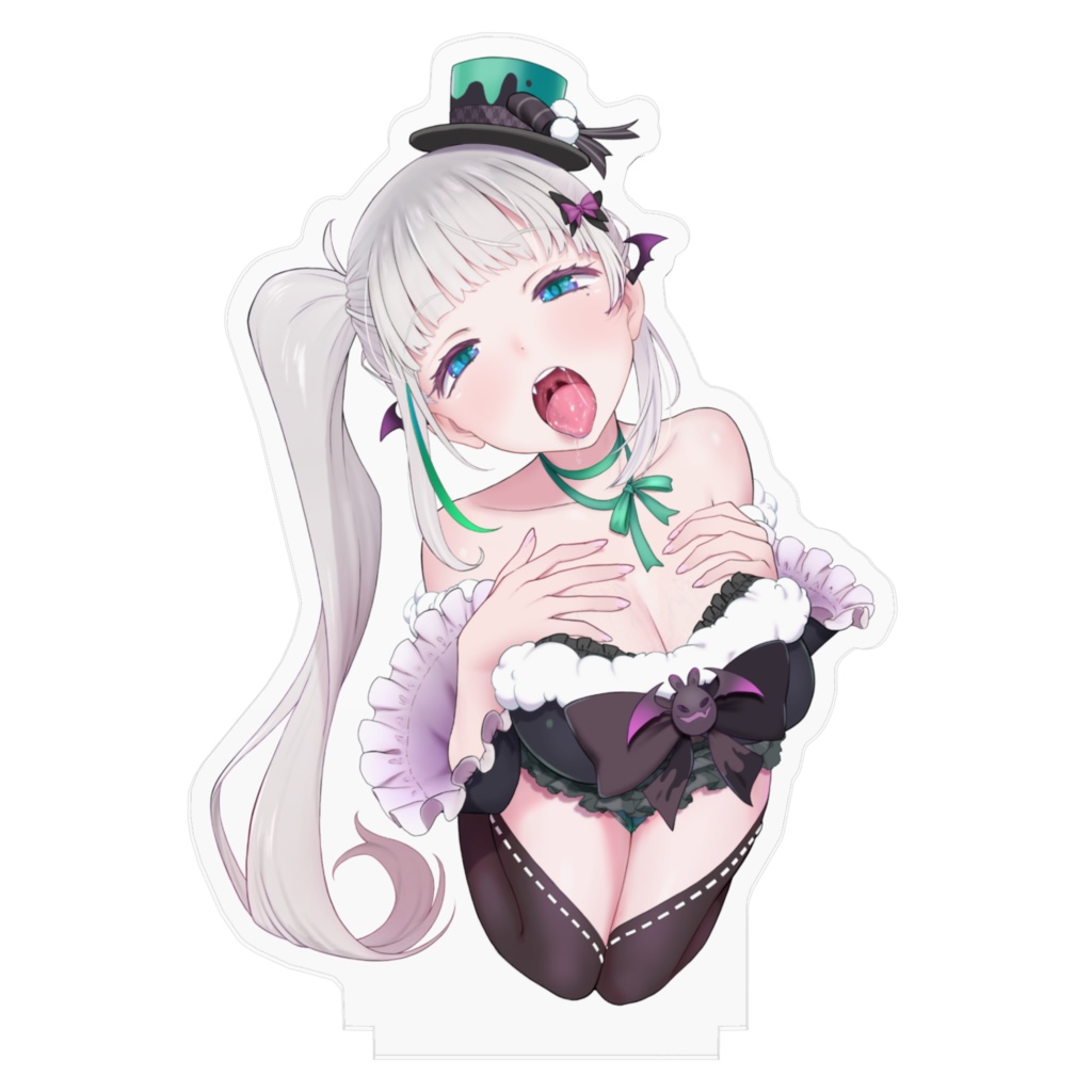 愛守ノユリ アクリルフィギュア デザインC(100x100mm)