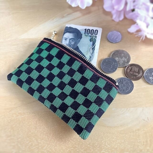 鬼滅の刃 炭治郎イメージカラー 畳縁 ペンケース