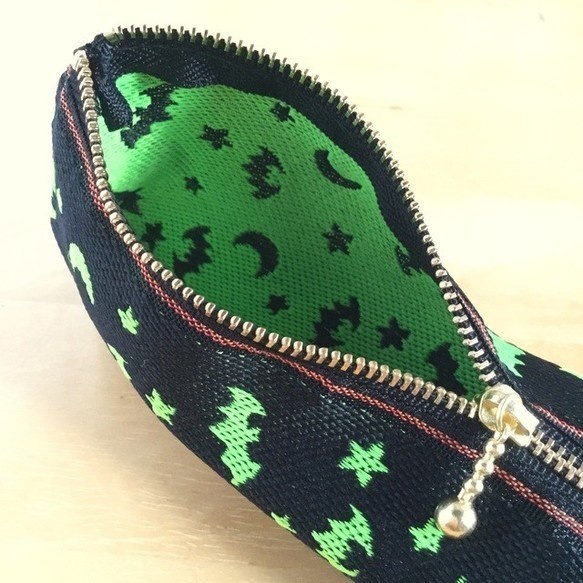 【こうもり】畳縁 テトラ型 ペンケース 蝙蝠 ゴスロリ ハロウィン