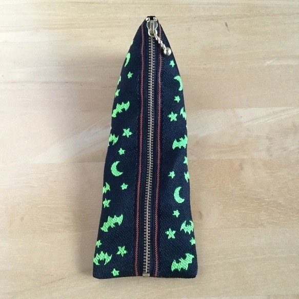 【こうもり】畳縁 テトラ型 ペンケース 蝙蝠 ゴスロリ ハロウィン