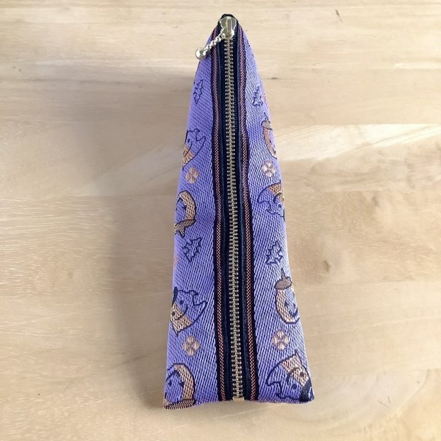 【ハロウィン】畳縁 テトラ型 ペンケース かぼちゃ オバケ