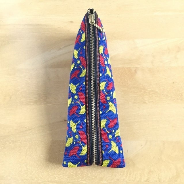 【銀杏】畳縁 テトラ型 ペンケース 銀杏 イチョウ ブライトカラー