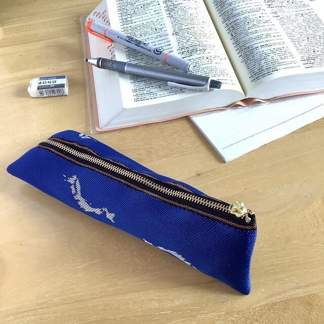 【日本】畳縁 ぺたんこ ミニポーチ カードケース 小銭入れ 海 地図 日本列島