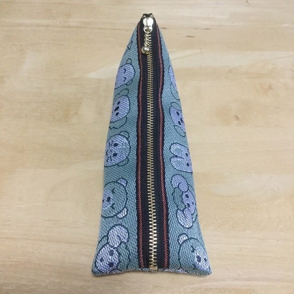 【動物園】畳縁 テトラ型 ペンケース アニマル ミント おうち時間