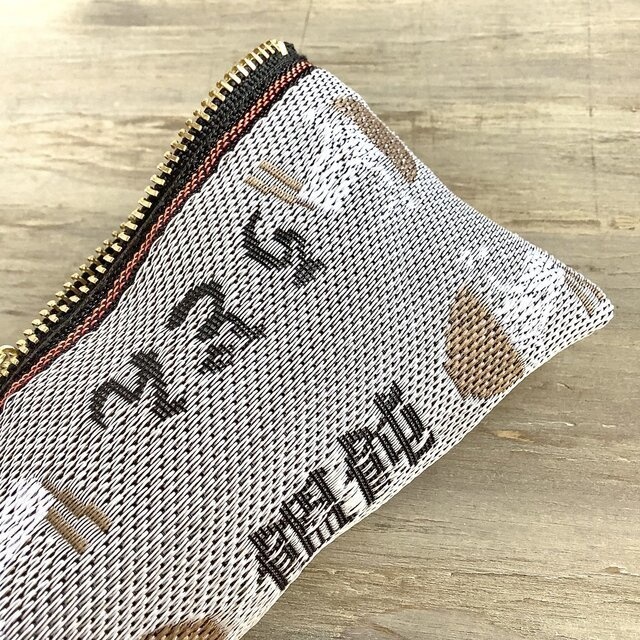 【うどん】畳縁 テトラ型 ペンケース 白 丼