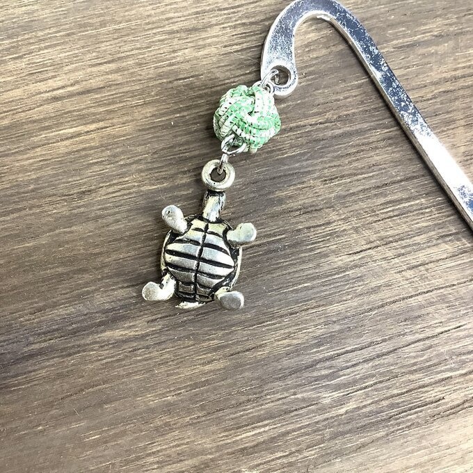 御朱印帳 しおり 水引【亀】ブックマーカー 縁起物 カメ