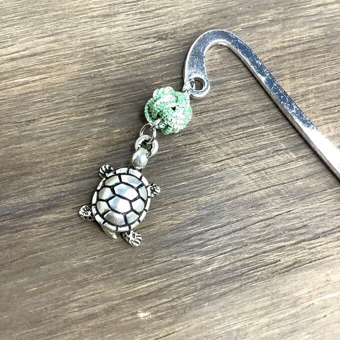 御朱印帳 しおり 水引【亀】ブックマーカー 縁起物 カメ