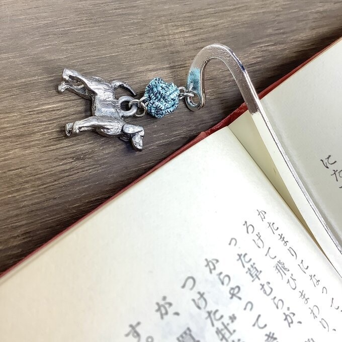 御朱印帳 しおり 水引【犬】ブックマーカー ワンコ