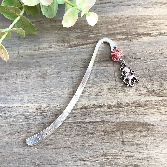 御朱印帳 しおり 水引【タコ】ブックマーカー 縁起物 たこ