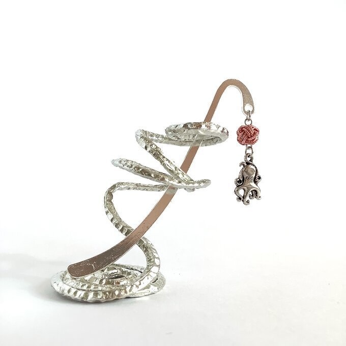 御朱印帳 しおり 水引【タコ】ブックマーカー 縁起物 たこ