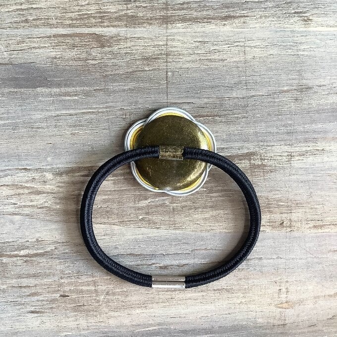 水引 ヘアゴム【おみなえし】黄色 女郎花 お花