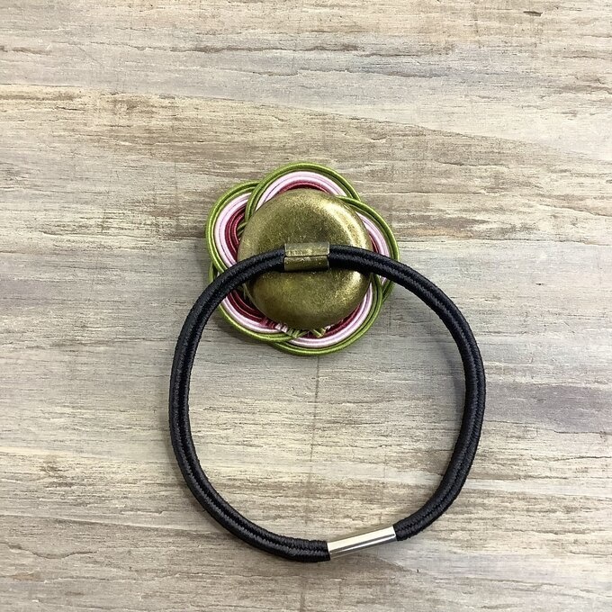 水引 ヘアゴム【桜餅】お花 和風 和菓子