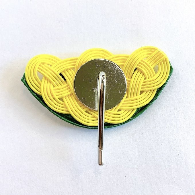 水引 ポニーフック【すいか】黄色 可愛い スイカ